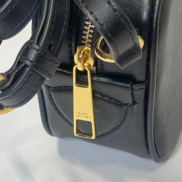 (new+tag) Marc Jacobs women leather crossbody black - Picture 5 of 14